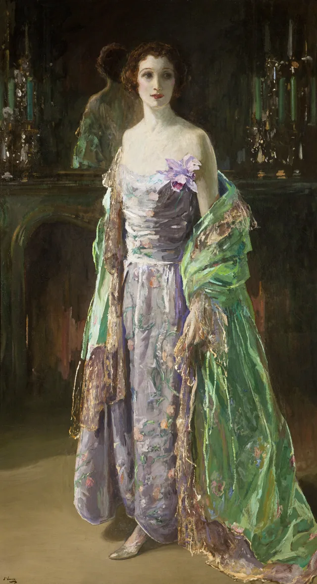 O Casaco verde, John Lavery