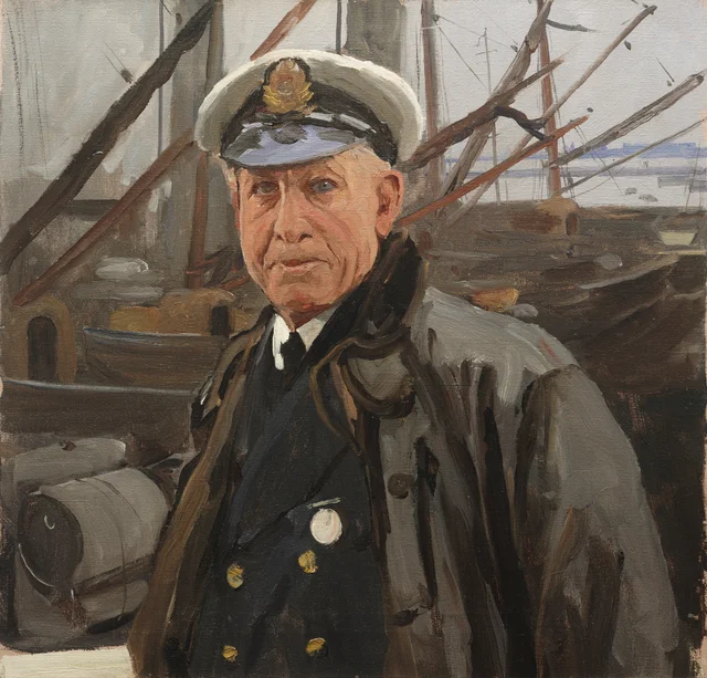 O mestre. O capitão William Lyons, HMT Semiramis, 1917