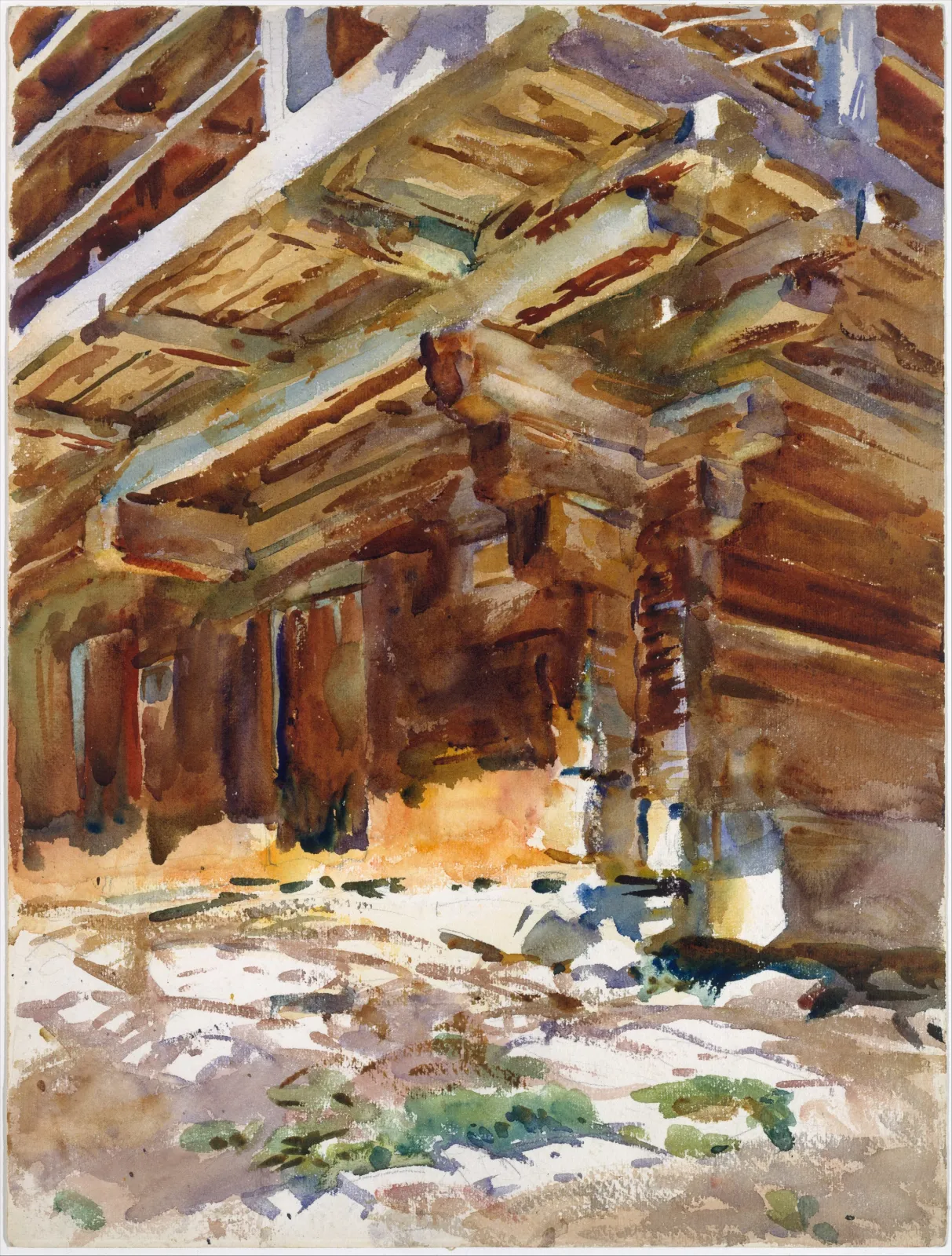 Abriès, John Singer Sargent
