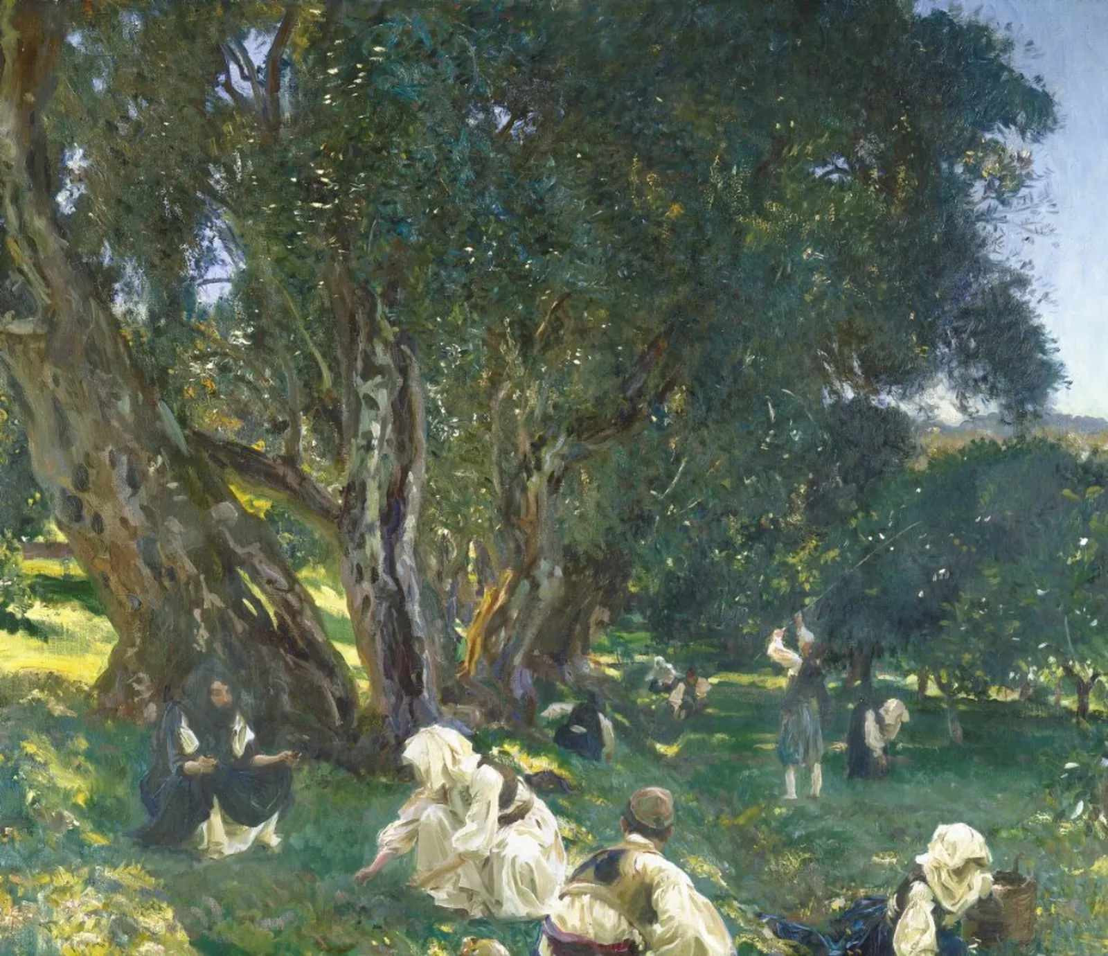 Albanian Olive Gatherers, John Singer Sargent