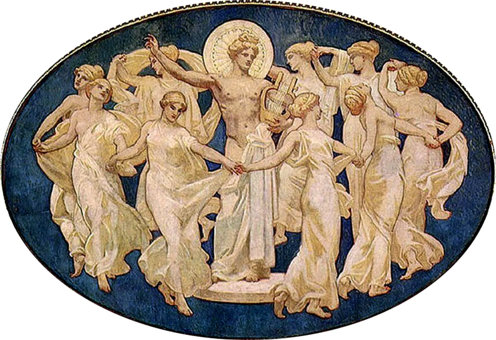 Apollon et les Muses, John Singer Sargent