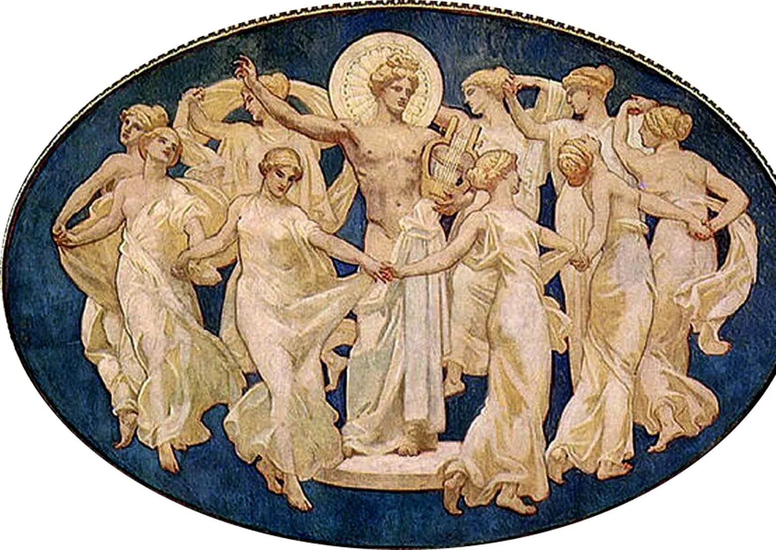 Apollon et les Muses, John Singer Sargent