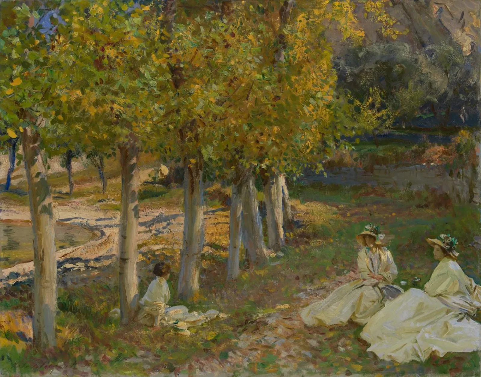 Autumn leaves, John Singer Sargent