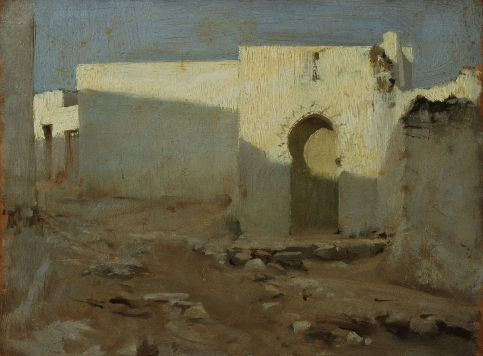 Bâtiments mauresques au soleil, John Singer Sargent
