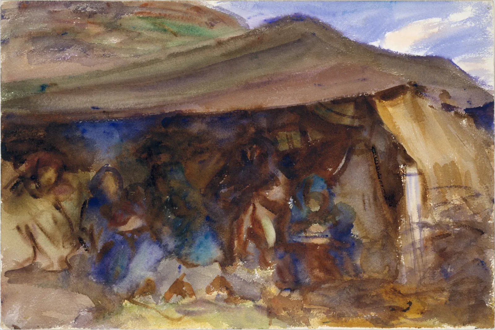 Bedouin Tent, John Singer Sargent