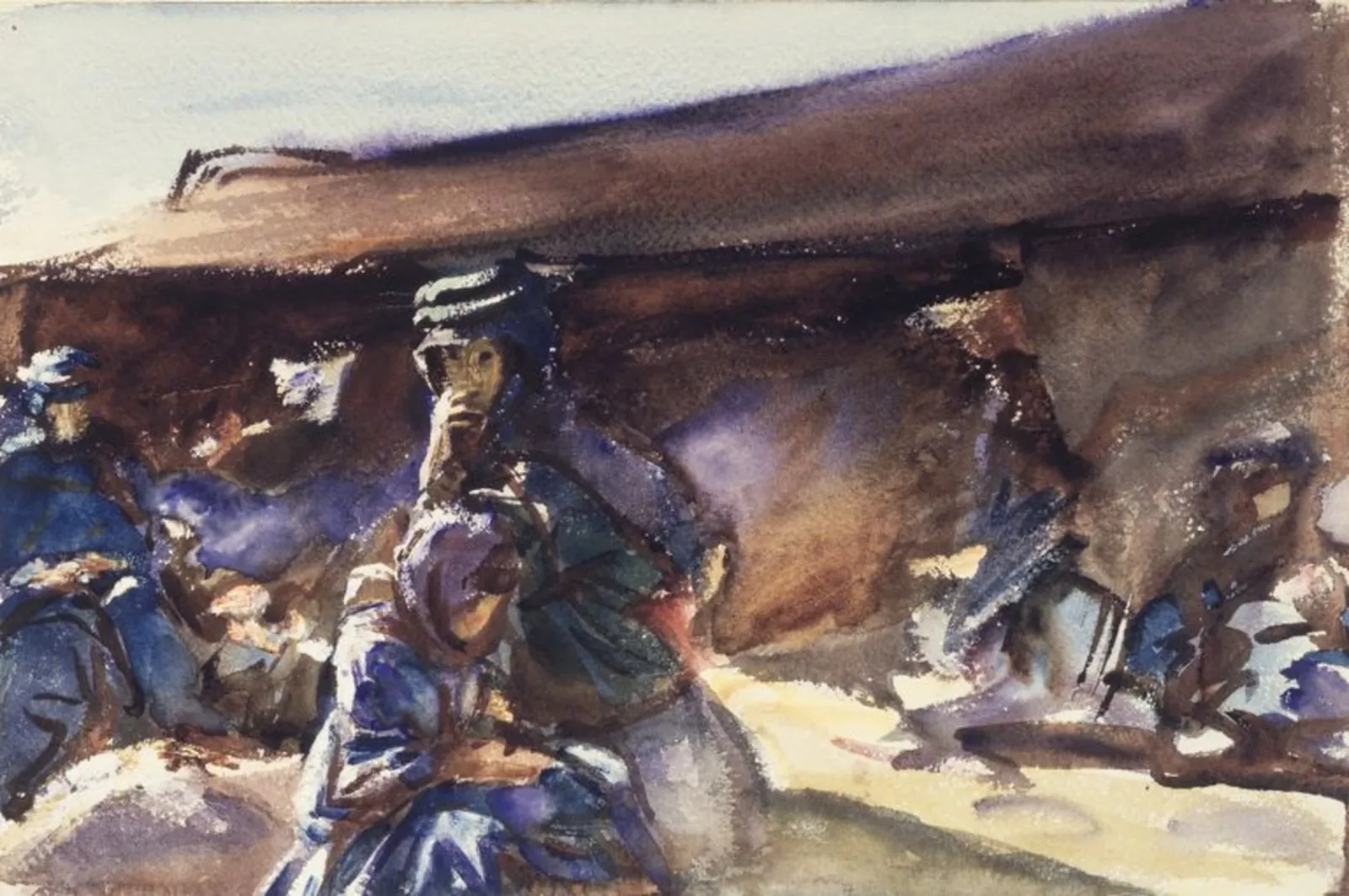 Black Tent, John Singer Sargent