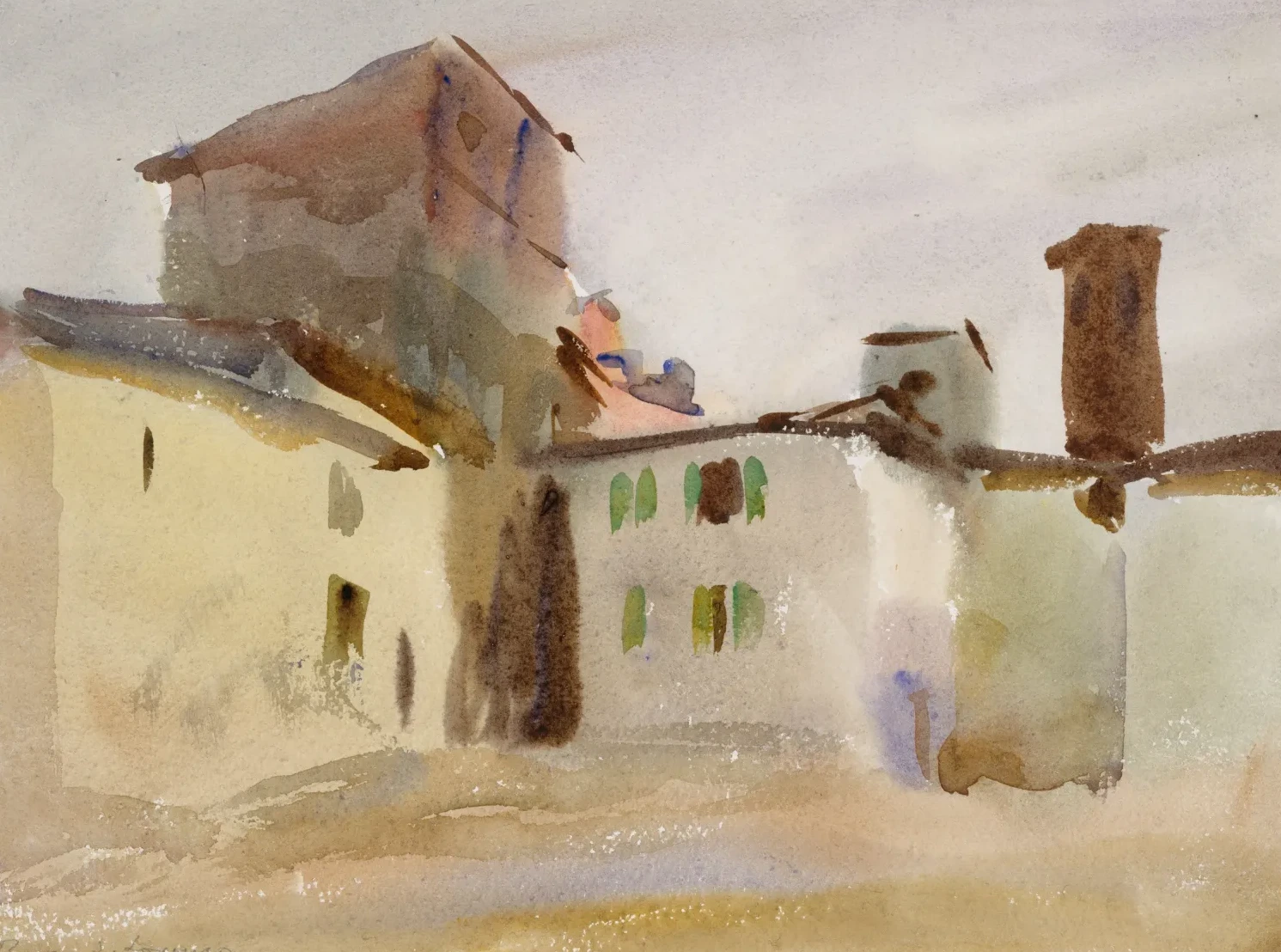 Borgo San Lorenzo (2), John Singer Sargent