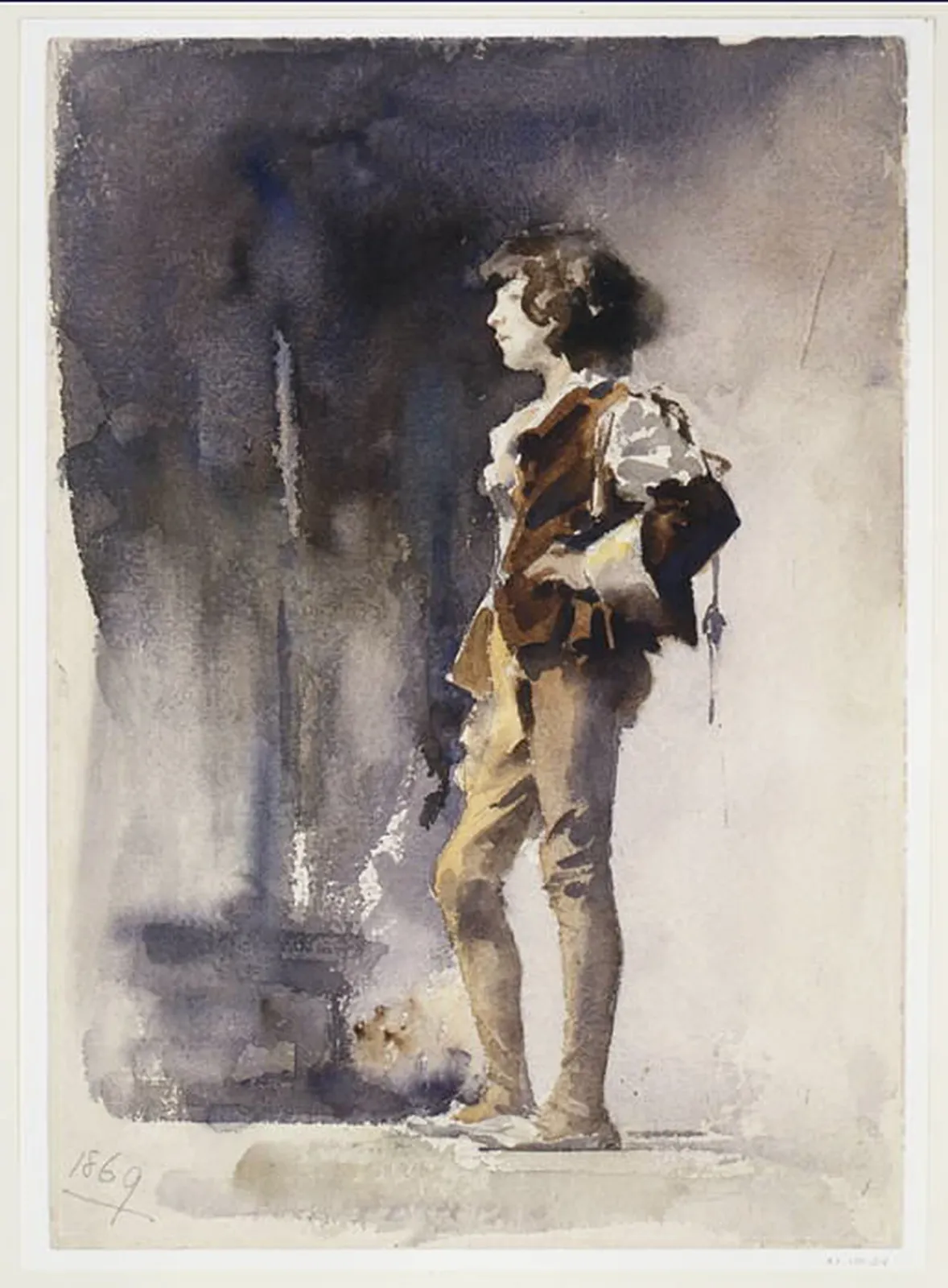 Boy in Costume, John Singer Sargent
