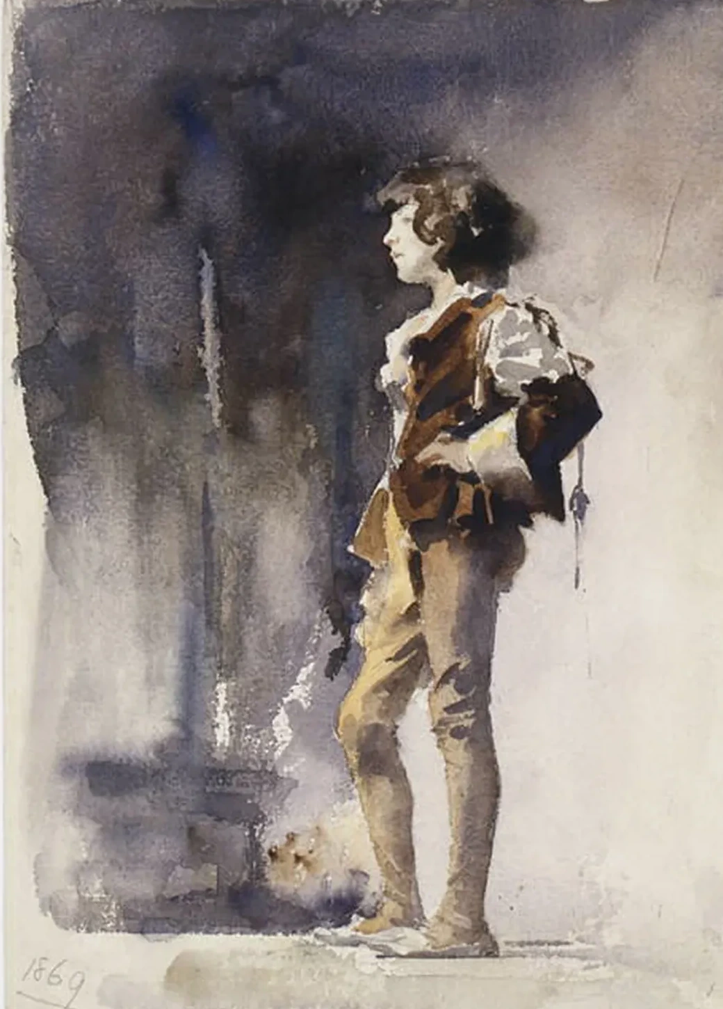 Boy in Costume, John Singer Sargent