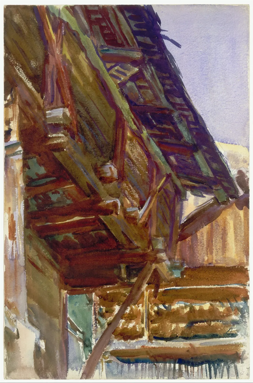 Chalet, John Singer Sargent