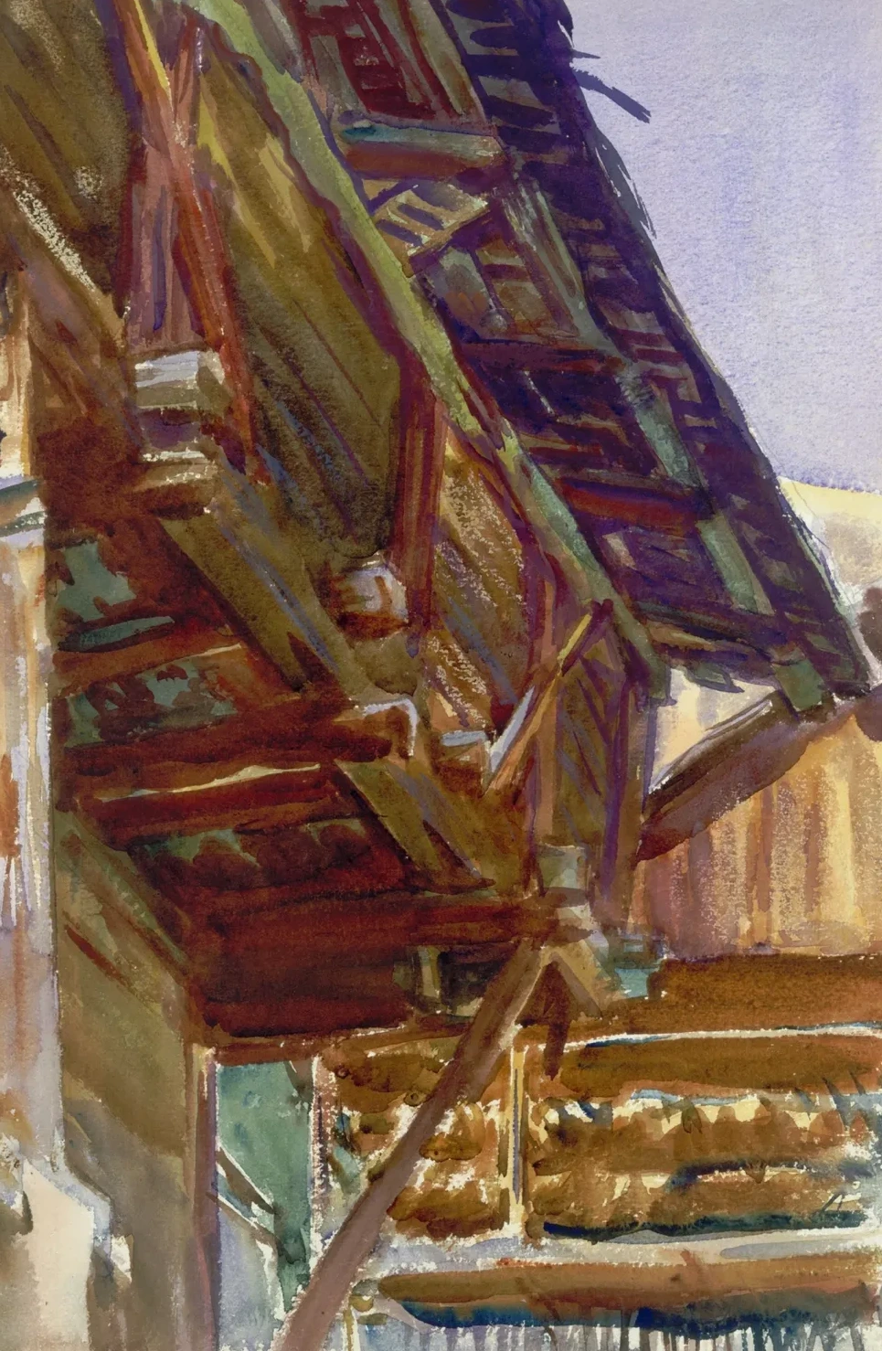 Chalet, John Singer Sargent