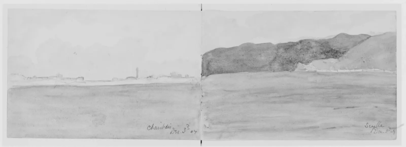 Charibdis, 1904 (from Sketchbook), John Singer Sargent