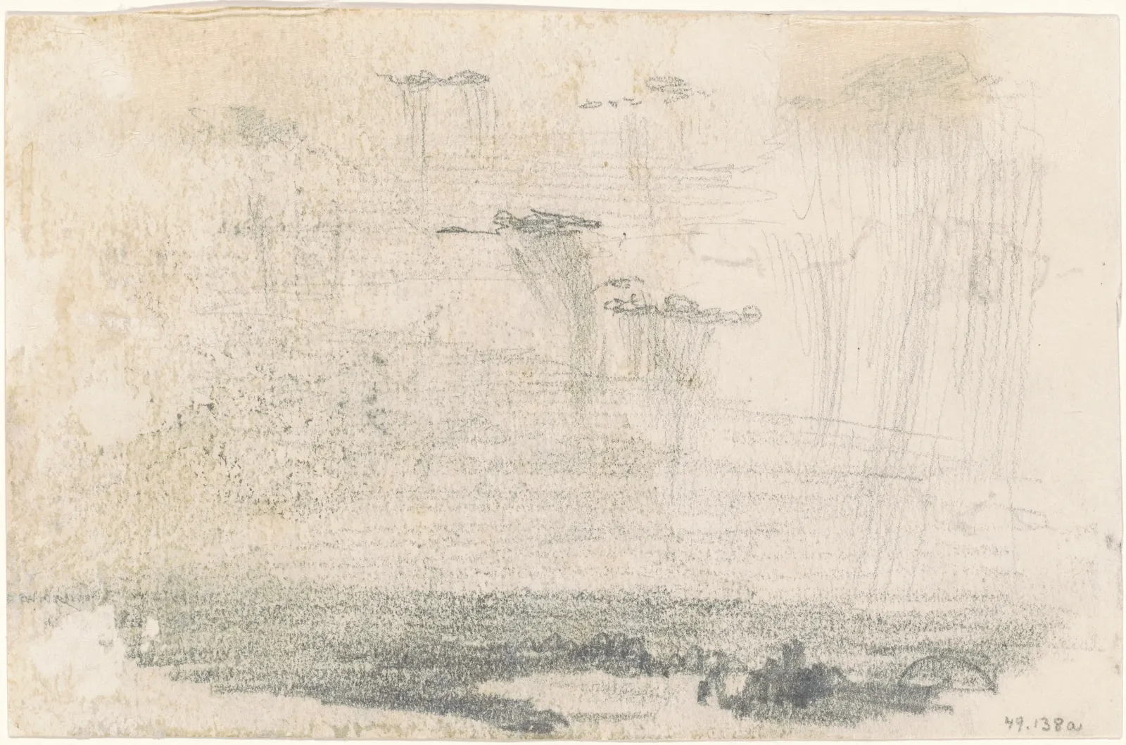 Clouds [verso], John Singer Sargent