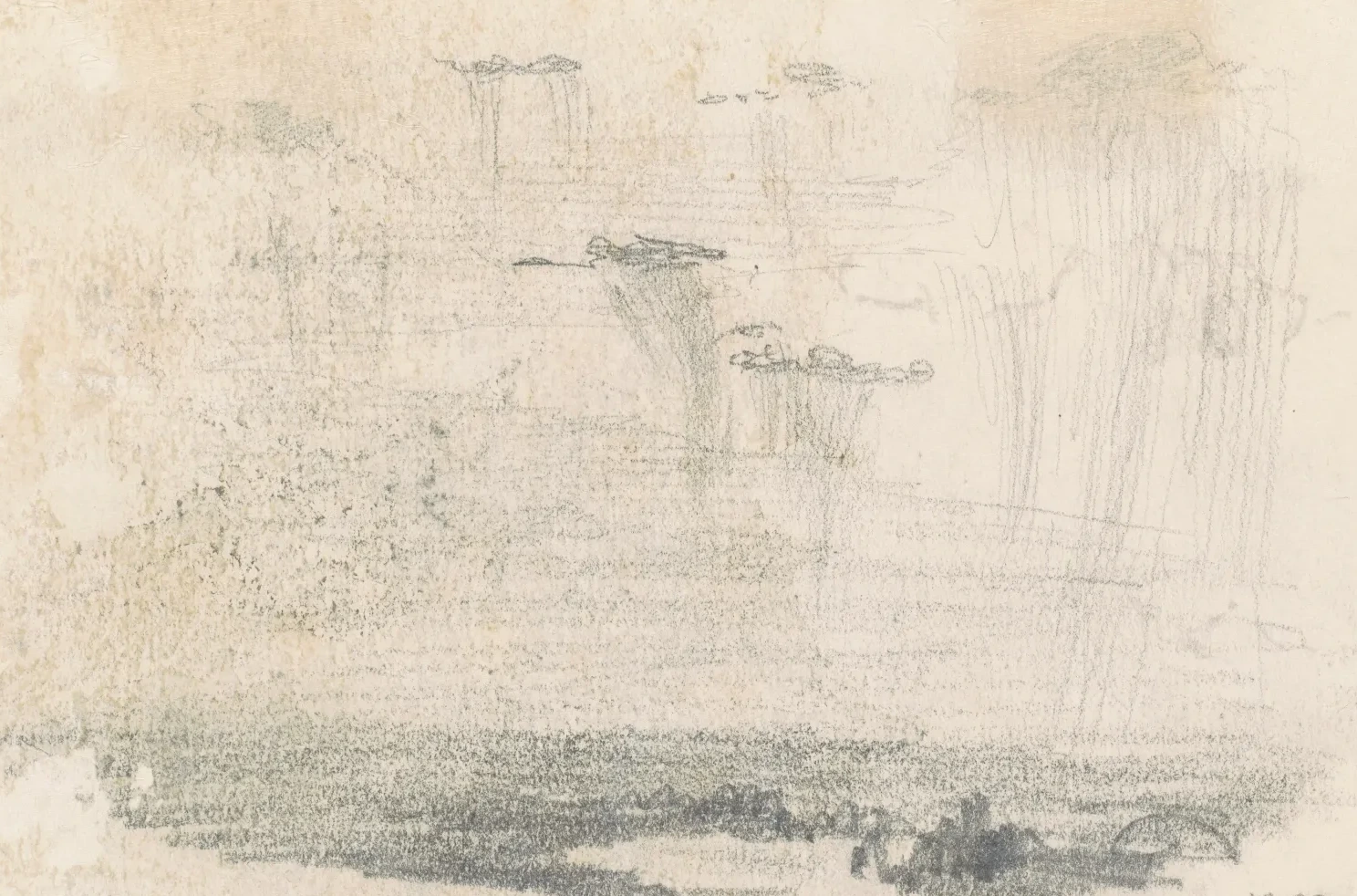 Clouds [verso], John Singer Sargent