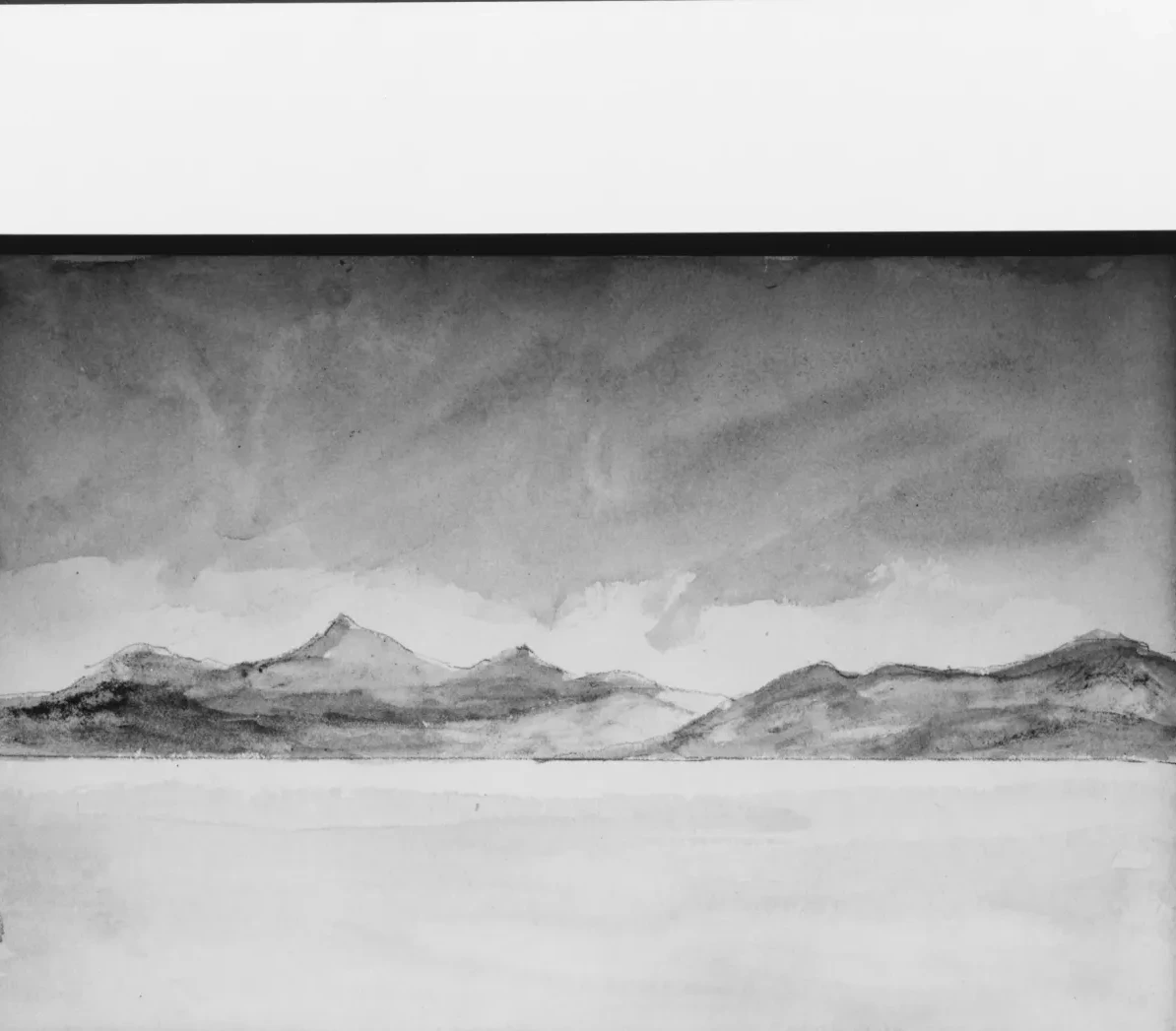 Coast of Asia Minor (from Sketchbook), John Singer Sargent