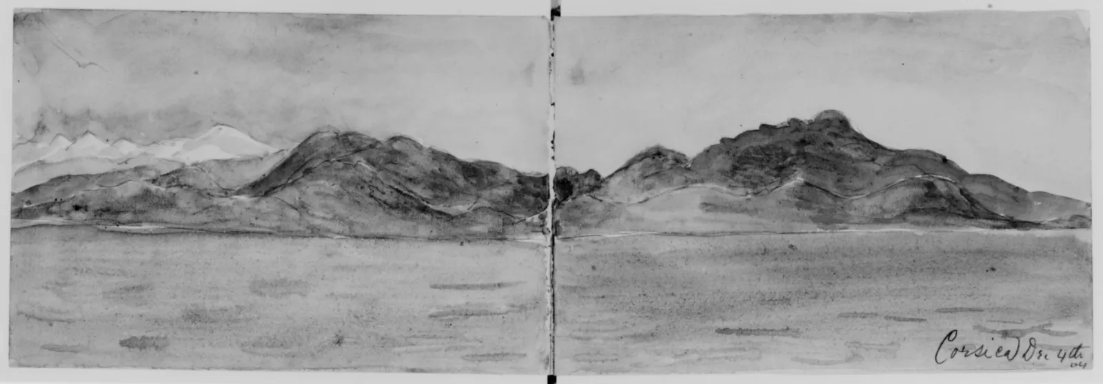 Corsica, 1904 (from Sketchbook), John Singer Sargent