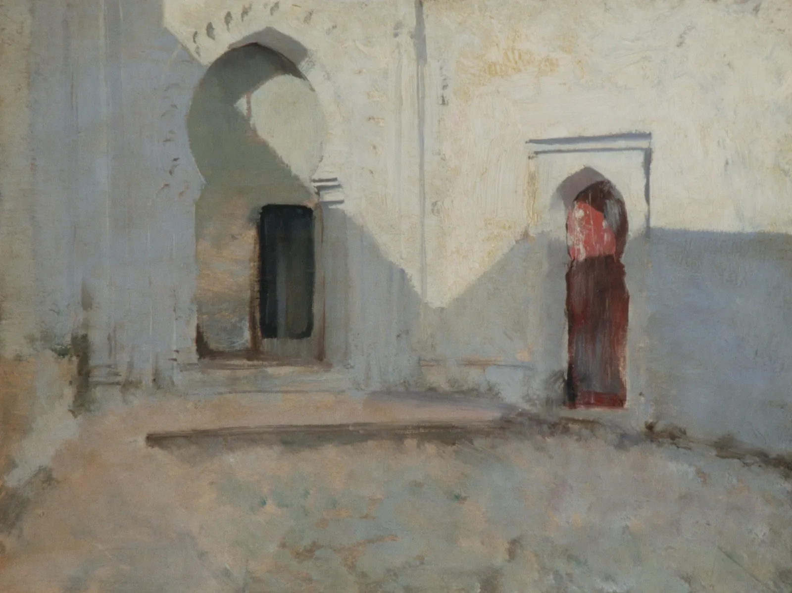 Courtyard, Tetuan, Morocco, John Singer Sargent