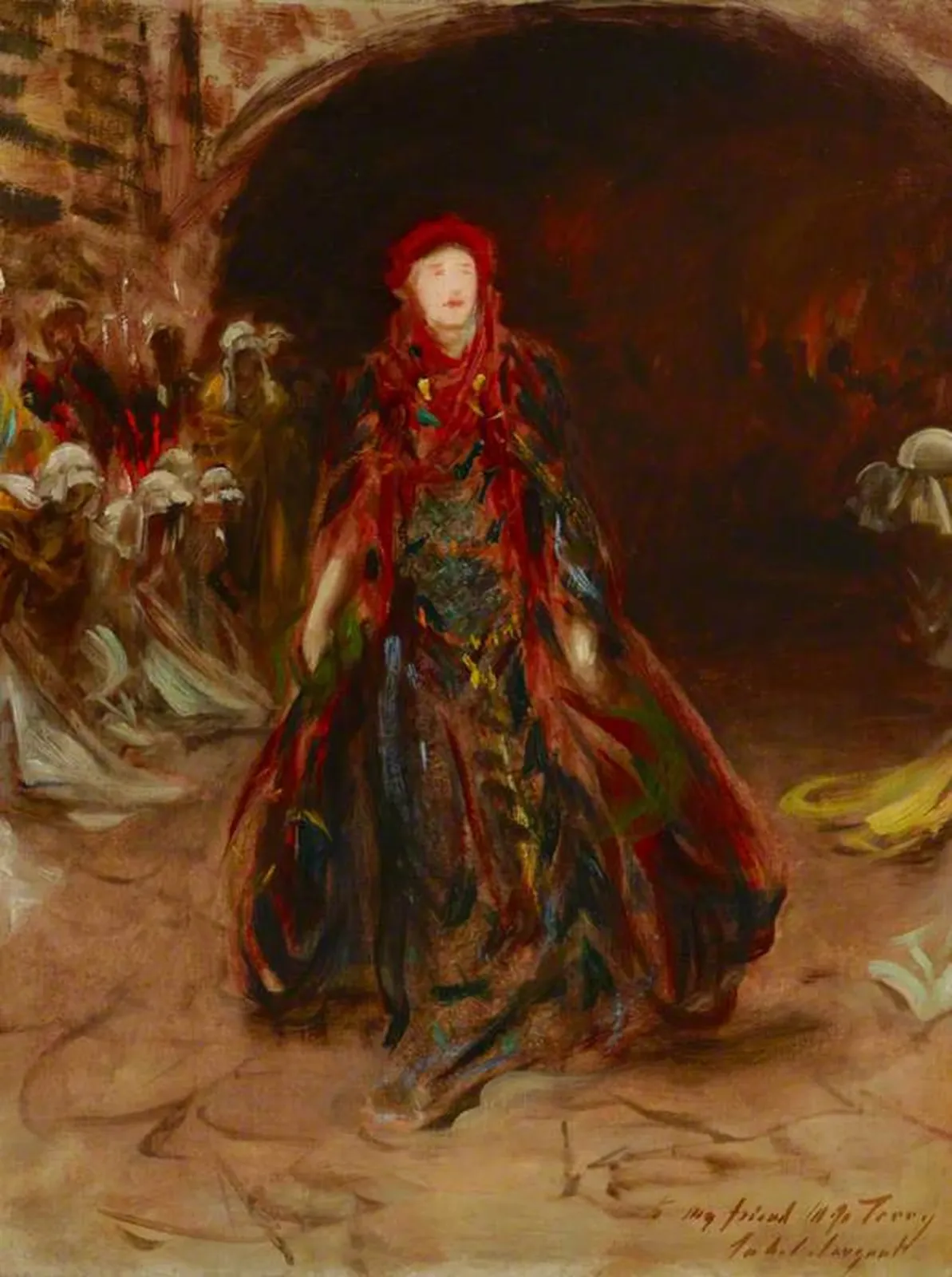 Dame Ellen Terry (1847-1928) as Lady Macbeth in William Shakespeare's 'Macbeth', John Singer Sargent