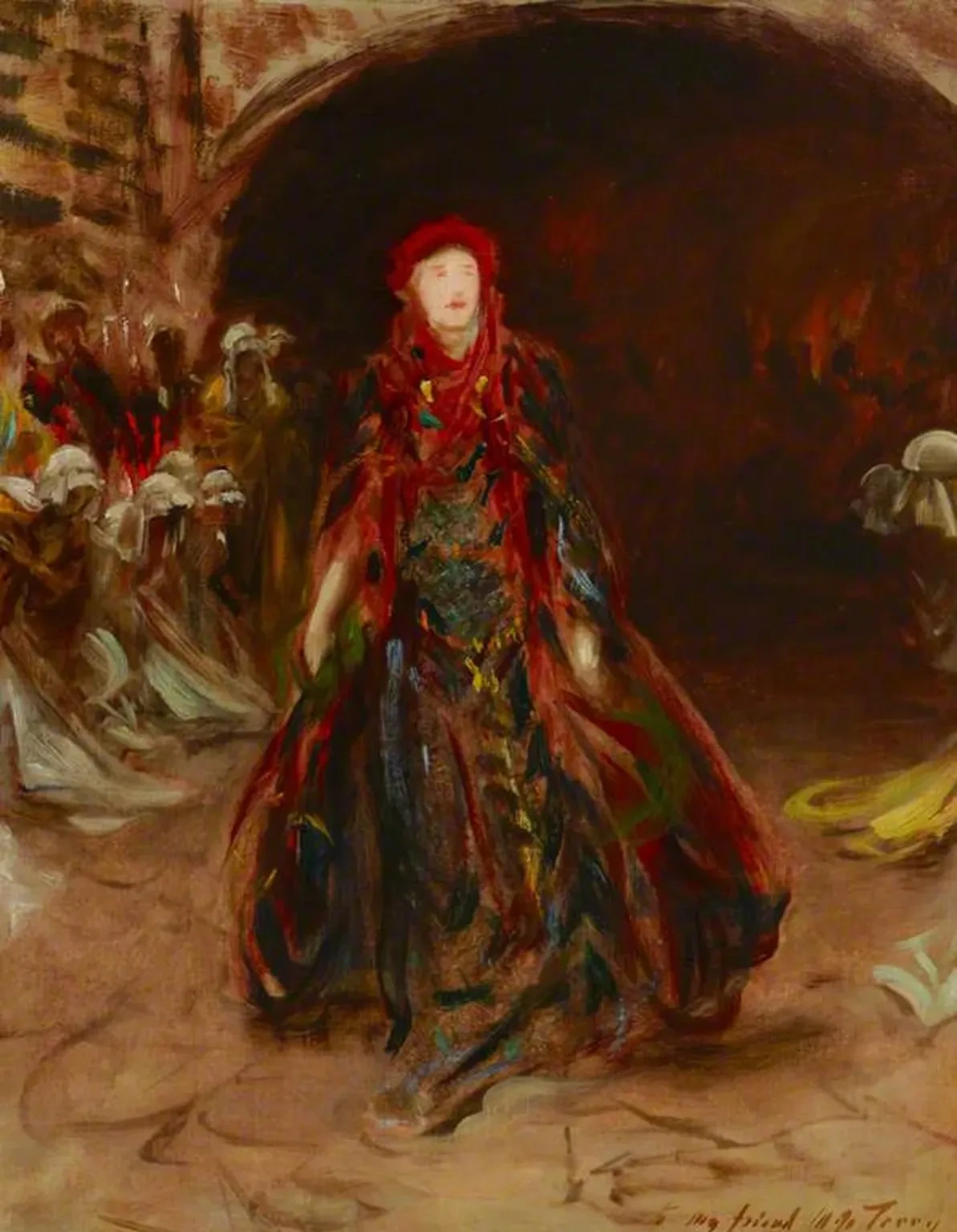 Dame Ellen Terry (1847-1928) as Lady Macbeth in William Shakespeare's 'Macbeth', John Singer Sargent