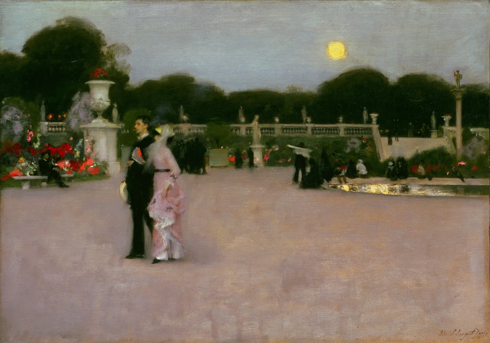 Dans le jardin du Luxembourg, John Singer Sargent