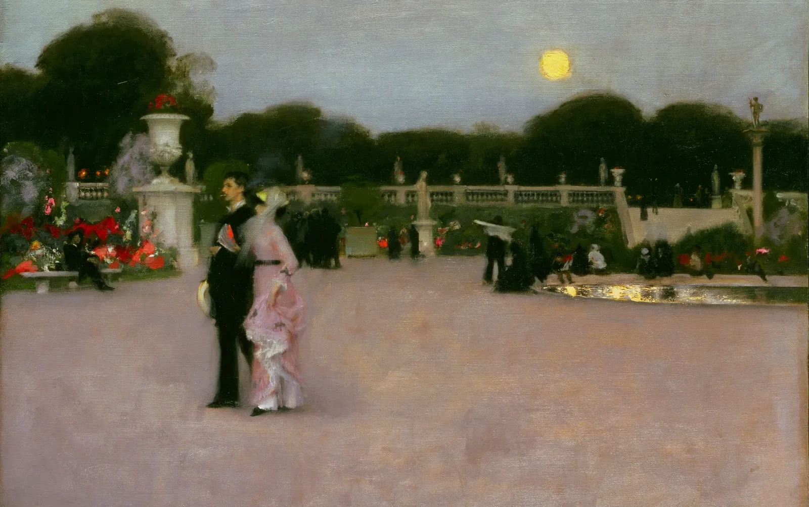 Dans le jardin du Luxembourg, John Singer Sargent