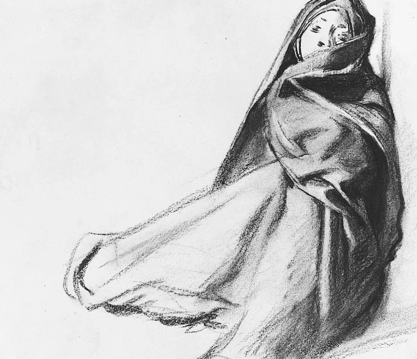 Draped Seated Woman, John Singer Sargent