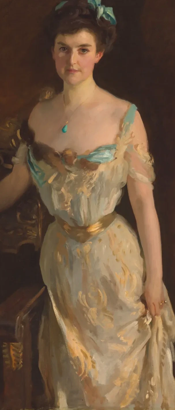 Ellen Sears Amory Anderson Curtis (1868-1952) (Mrs. Charles Pelham Curtis), John Singer Sargent