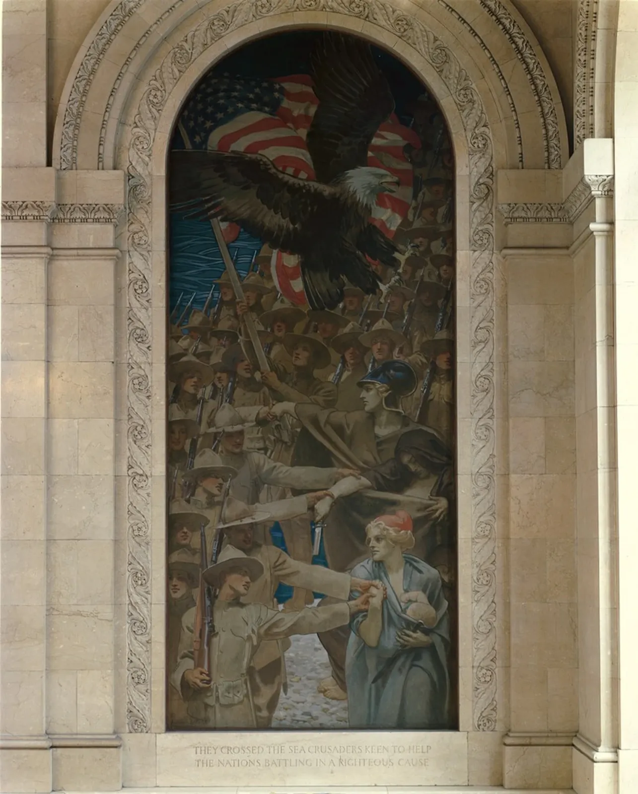 Entering the War, John Singer Sargent