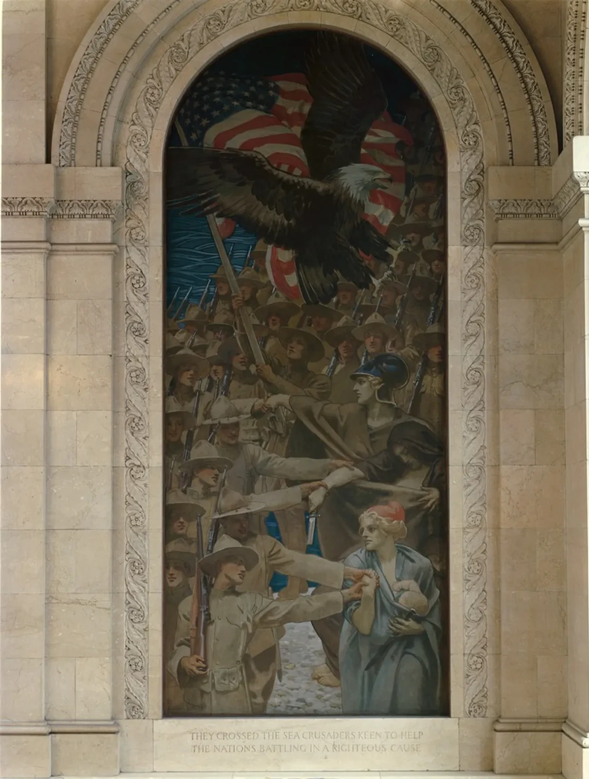 L'Entrée en guerre, John Singer Sargent