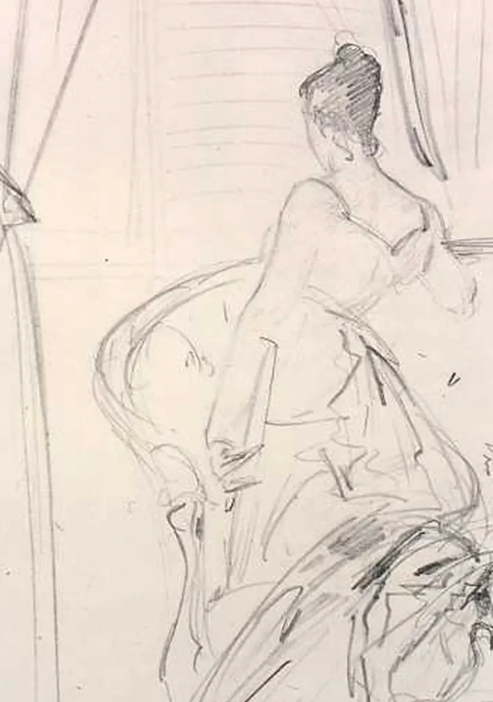 Étude pour Madame X, John Singer Sargent