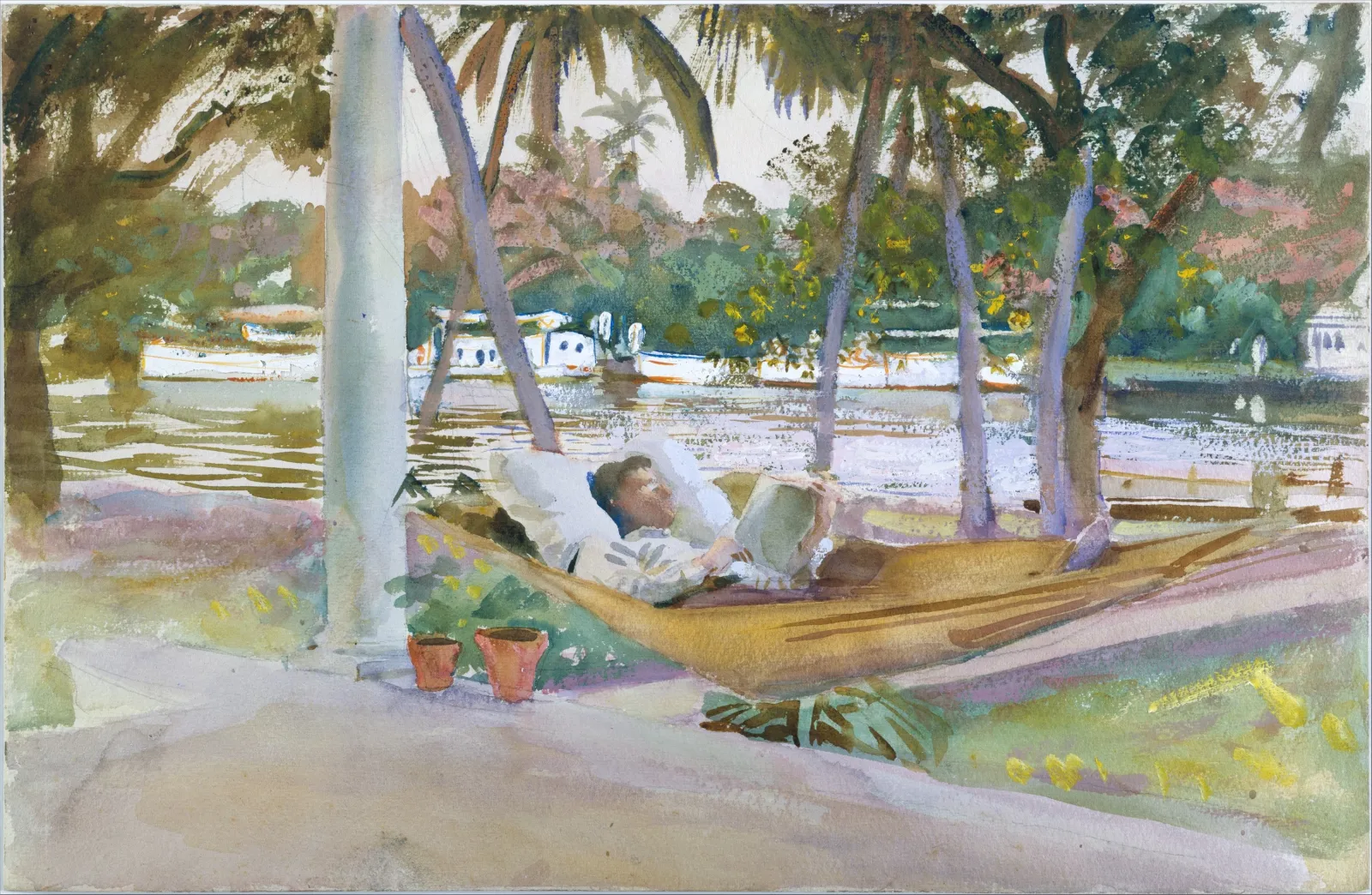 Figure in Hammock, Florida, John Singer Sargent