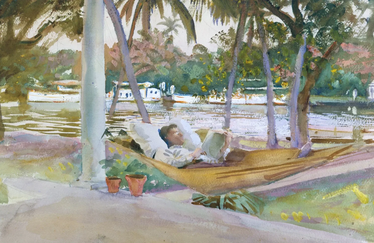 Figure in Hammock, Florida, John Singer Sargent