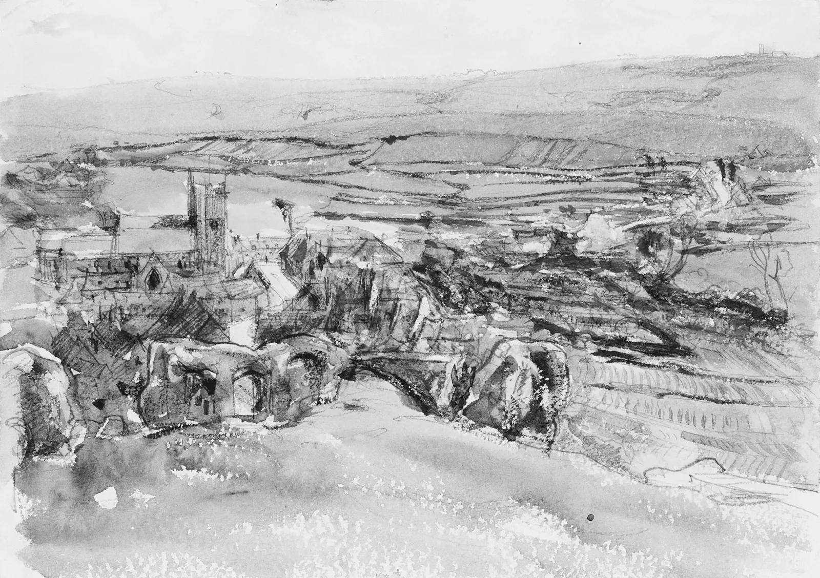 French Landscape, John Singer Sargent