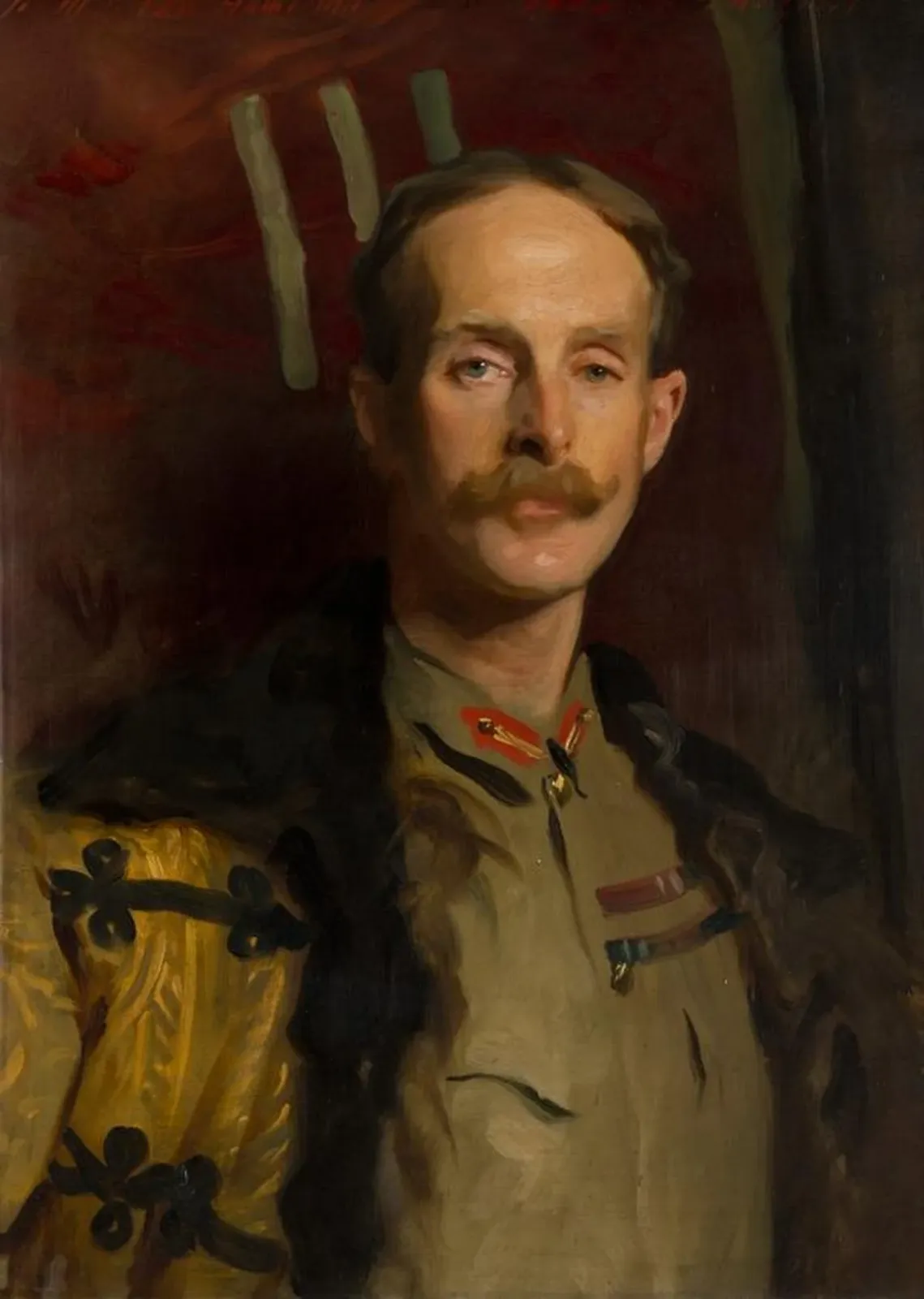 General Sir Ian Standish Monteith Hamilton, 1853 - 1947. Soldier (As Commander of the 3rd Brigade, Tirah Field Force), John Singer Sargent