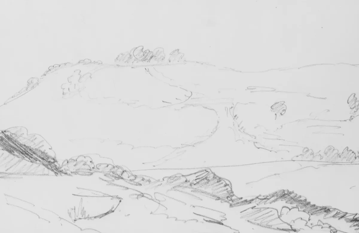 Geth-Lafa (from Sketchbook), John Singer Sargent