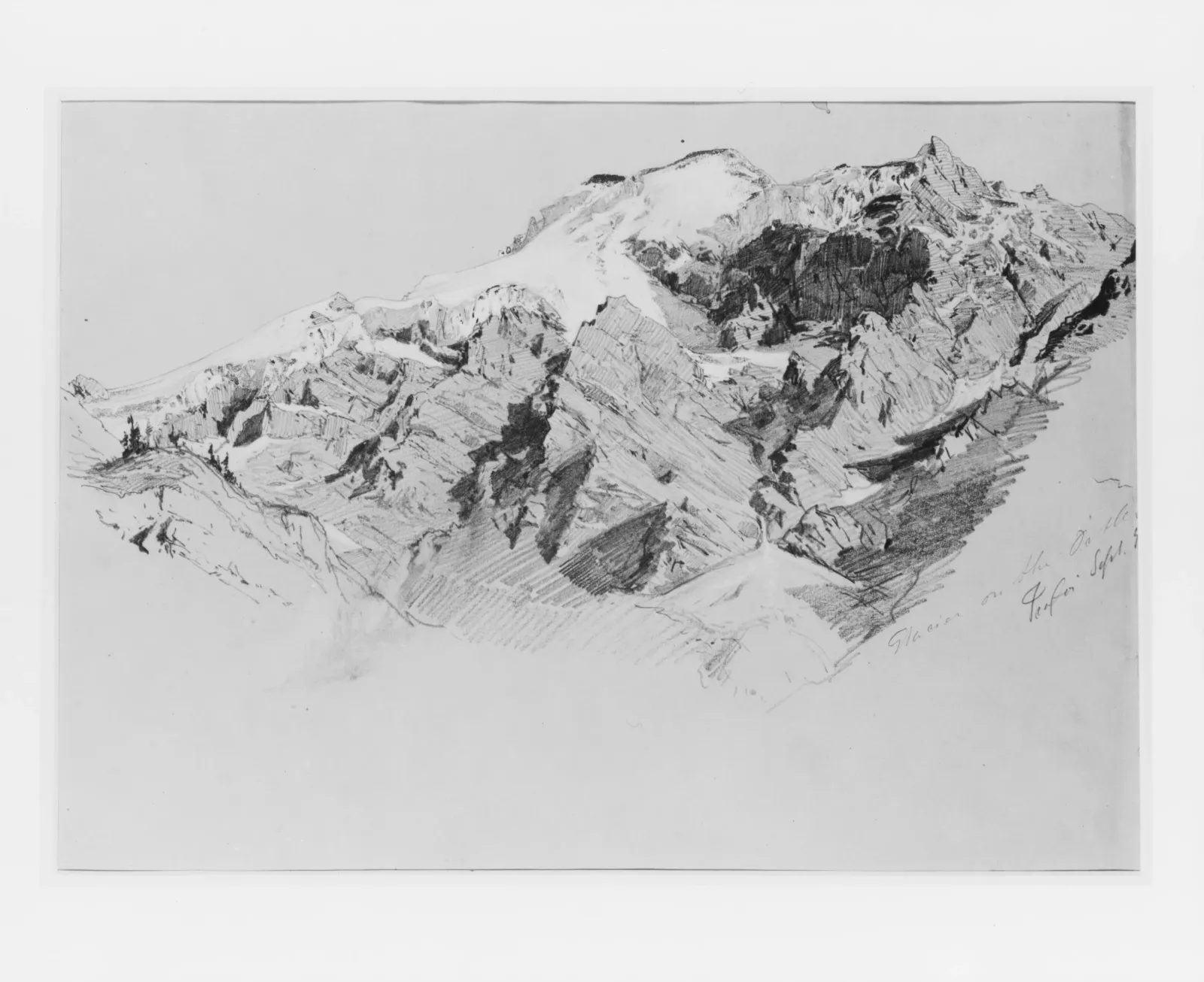 Glacier on the Ortler, John Singer Sargent