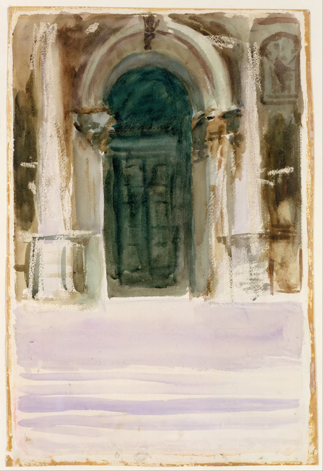 Green Door, Santa Maria della Salute, John Singer Sargent