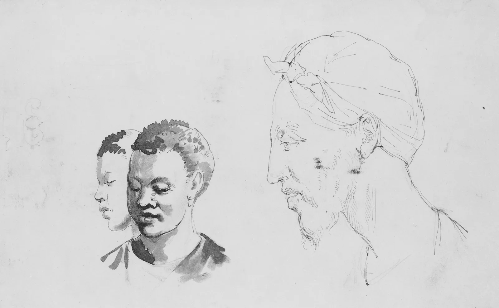 Heads, John Singer Sargent