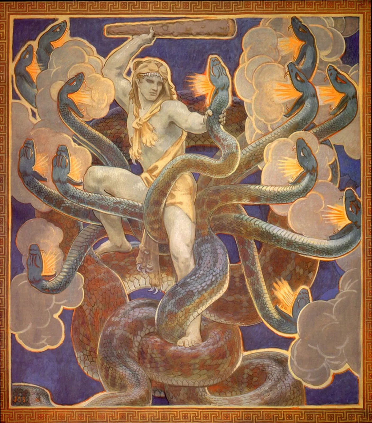 Hercules and the Hydra, John Singer Sargent