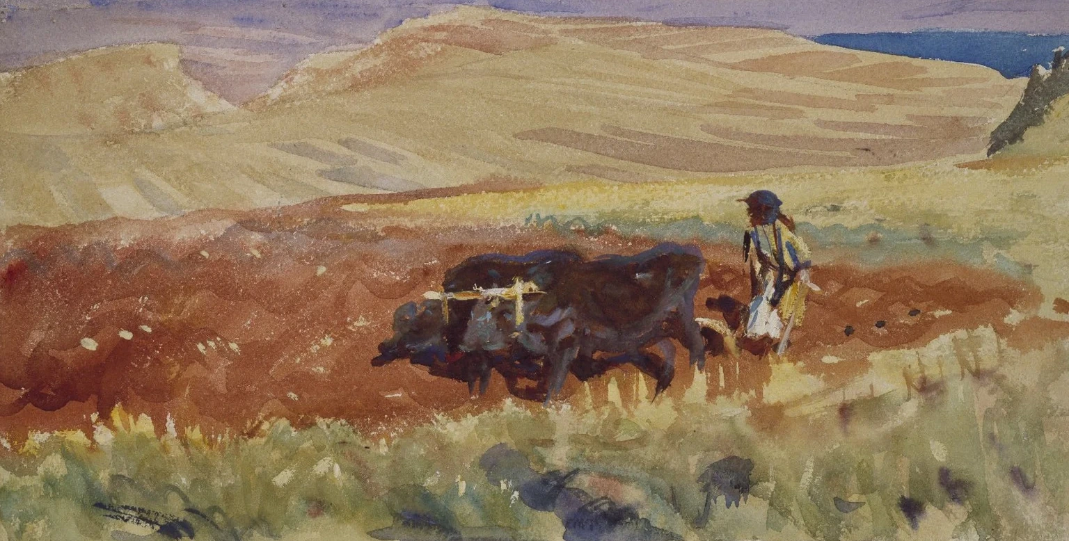 Colinas de Galilea, John Singer Sargent