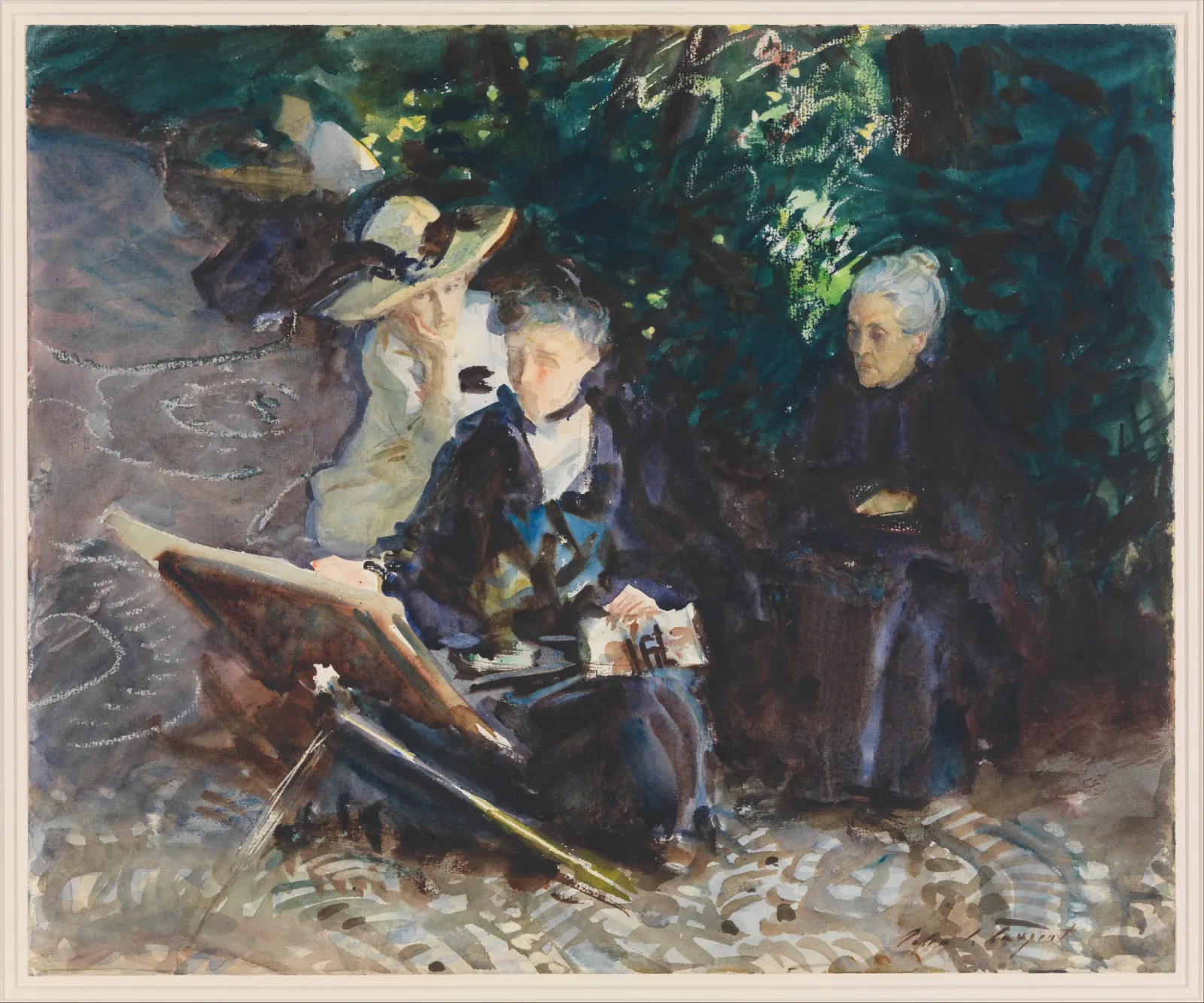 In the Generalife, John Singer Sargent