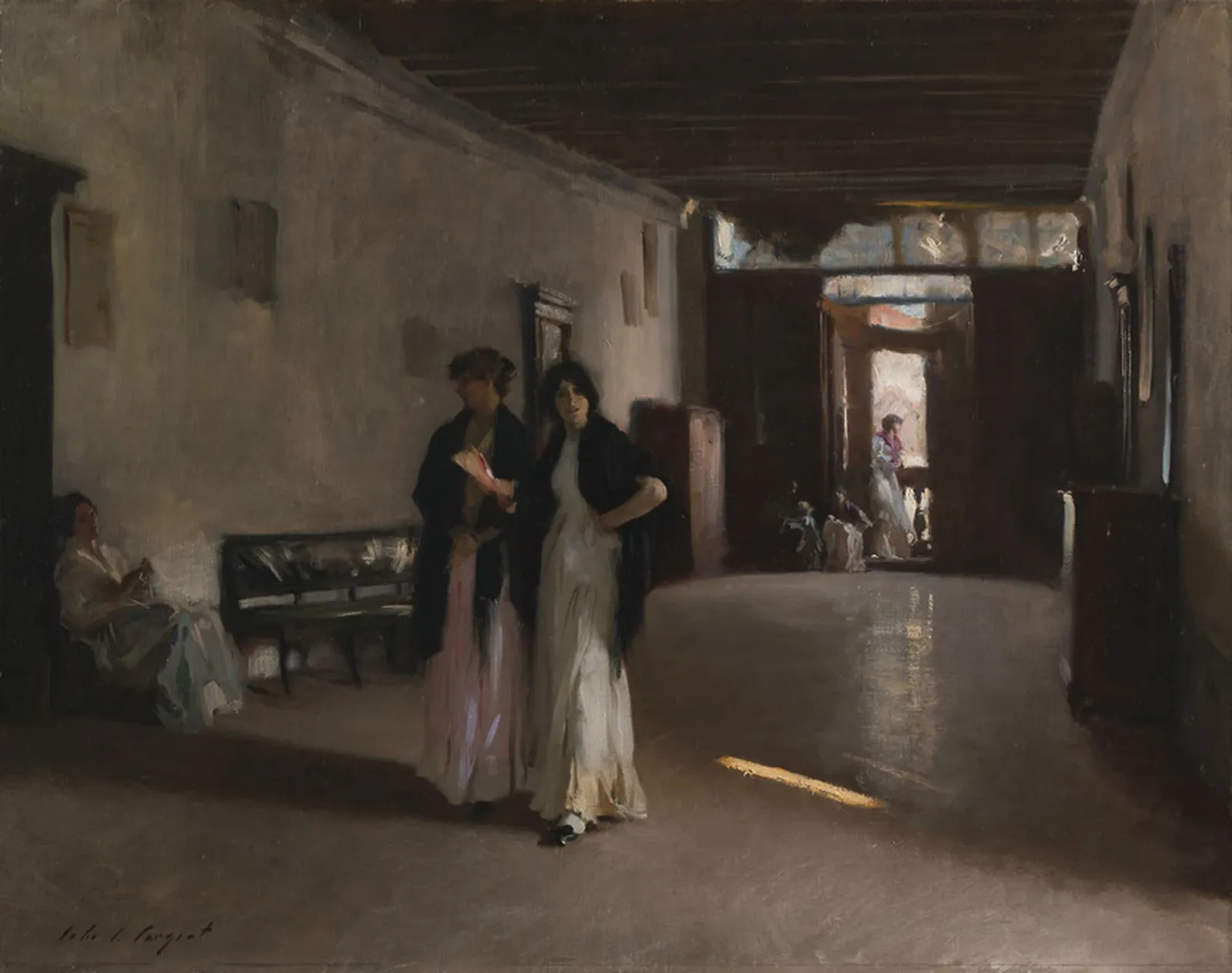Intérieur vénitien, John Singer Sargent