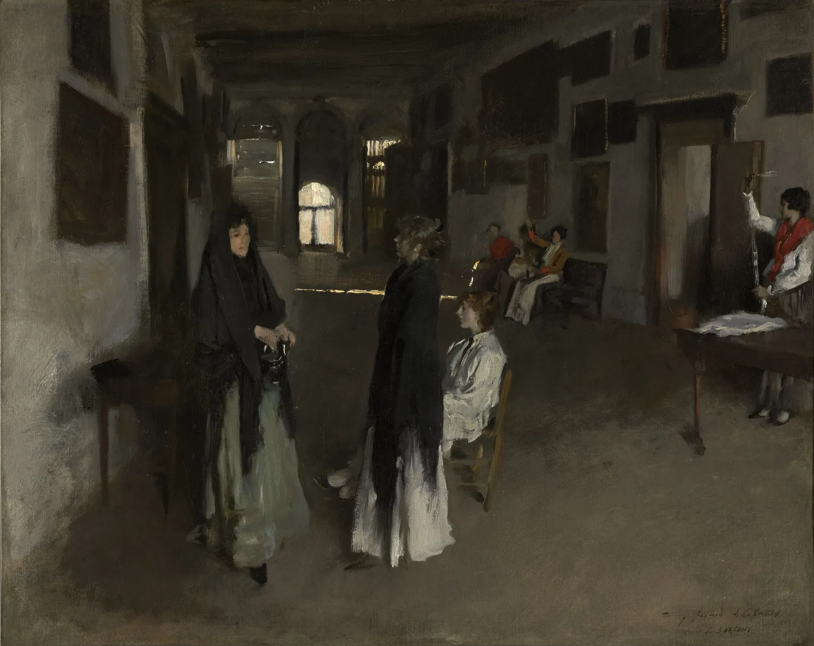 Intérieur vénitien, John Singer Sargent