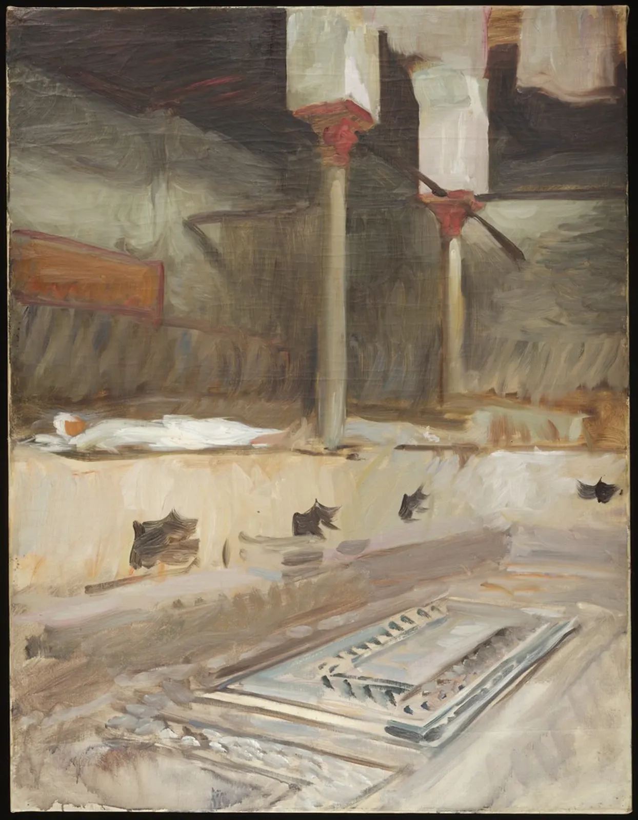 Interior of a Bath House, John Singer Sargent