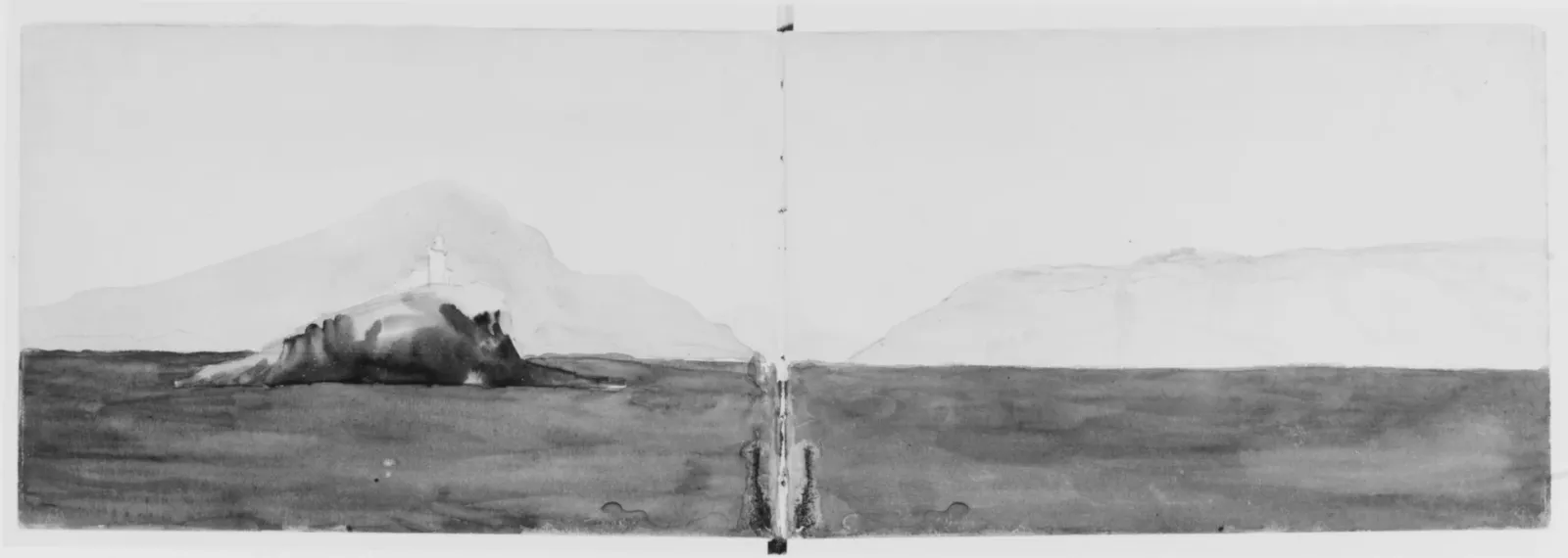 Island and Coast, 1904 (from Sketchbook), John Singer Sargent