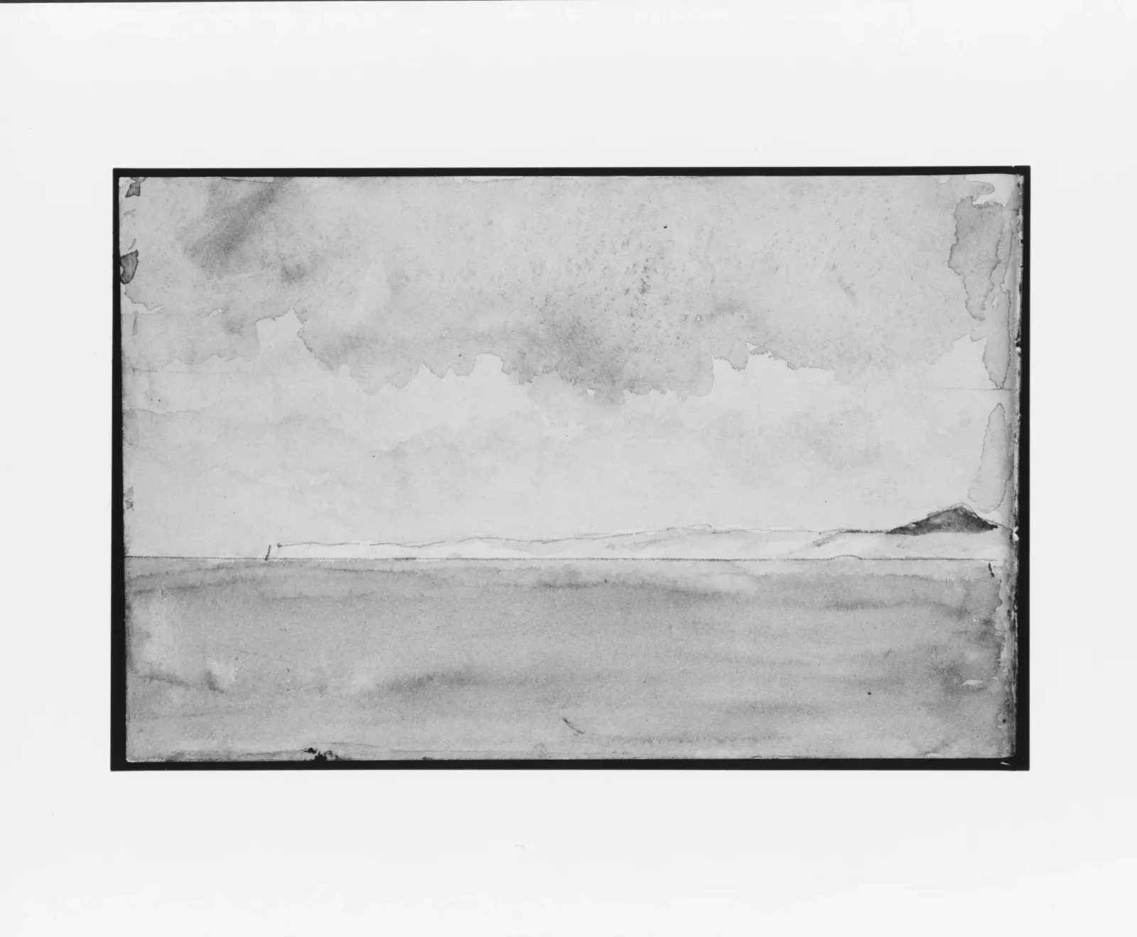 Island of Temdos(?) (from Sketchbook), John Singer Sargent