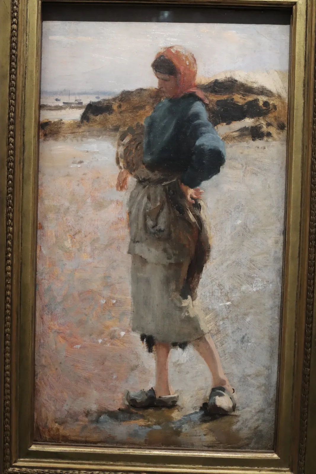 Jeune fille sur la plage, John Singer Sargent