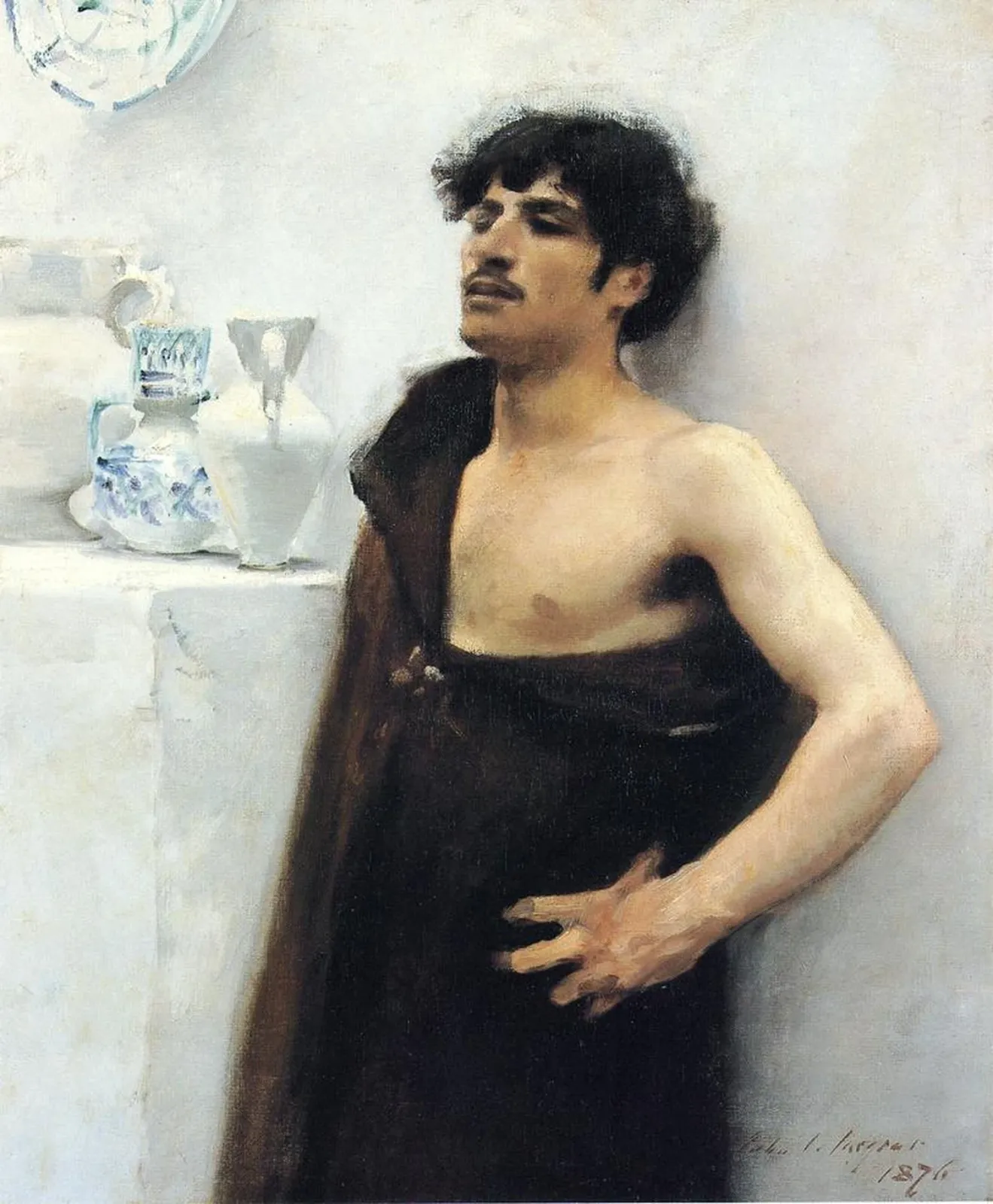 Jeune homme en pleine rêverie, John Singer Sargent