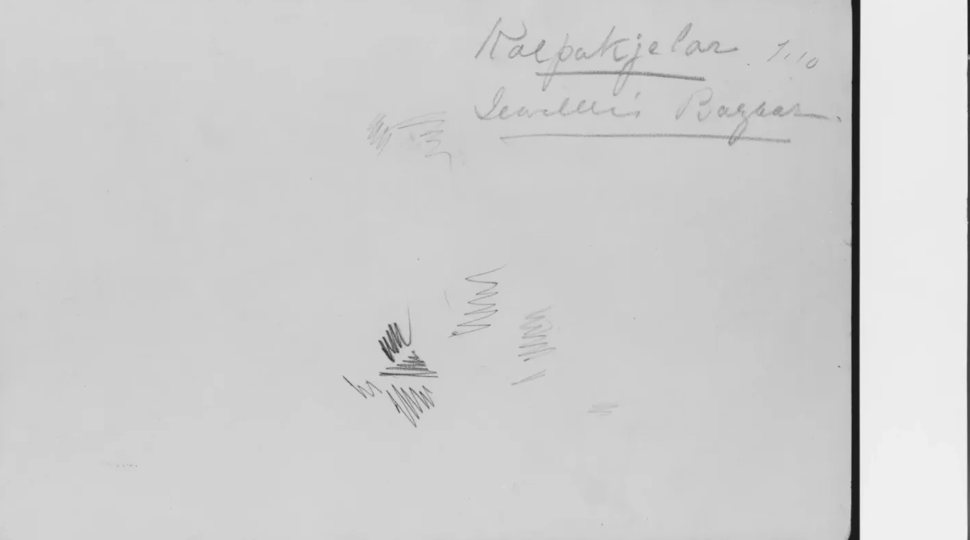 Kalpakjelar (?) (from Sketchbook), John Singer Sargent