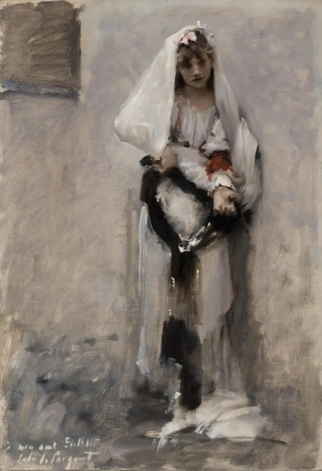 La Jeune Mendiante, John Singer Sargent